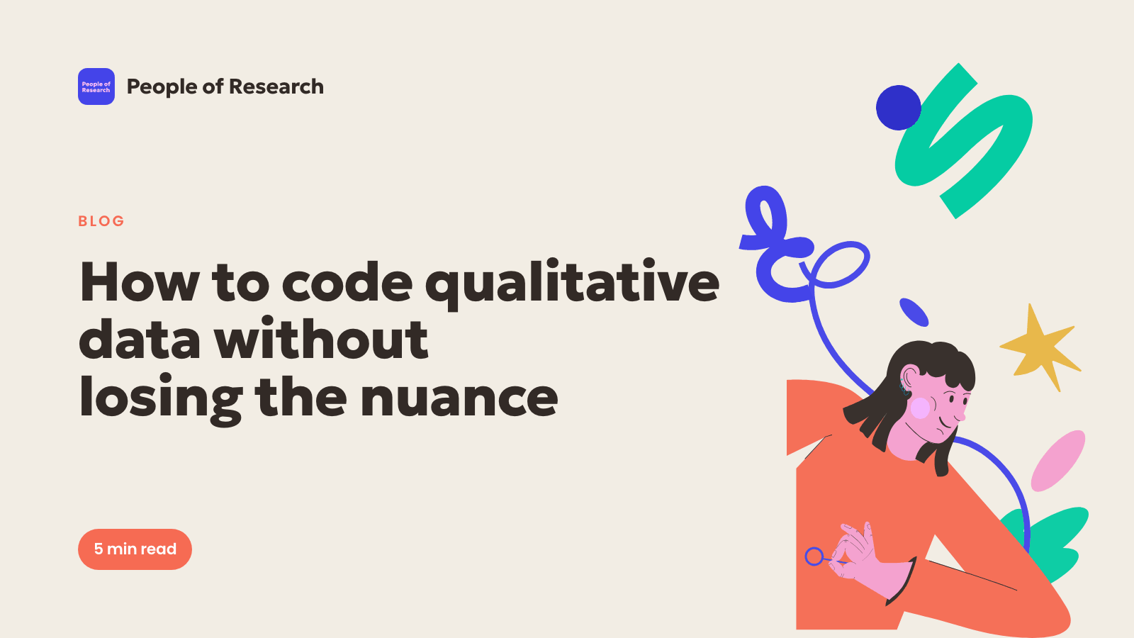 Illustration of coded qualitative transcripts