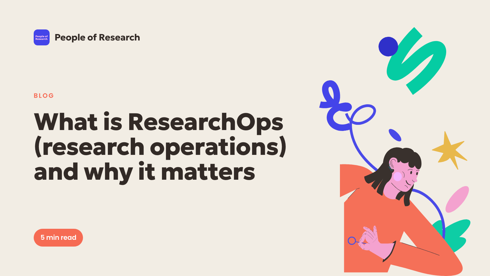 Illustration of research operations infrastructure